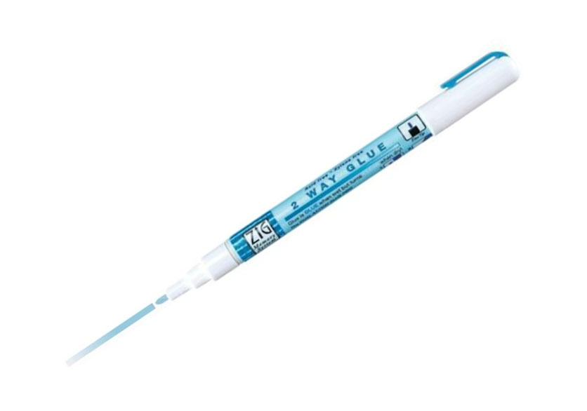 עט דבק 2 מ&quot;מ - Zig 2 Way Glue Pen - Fine